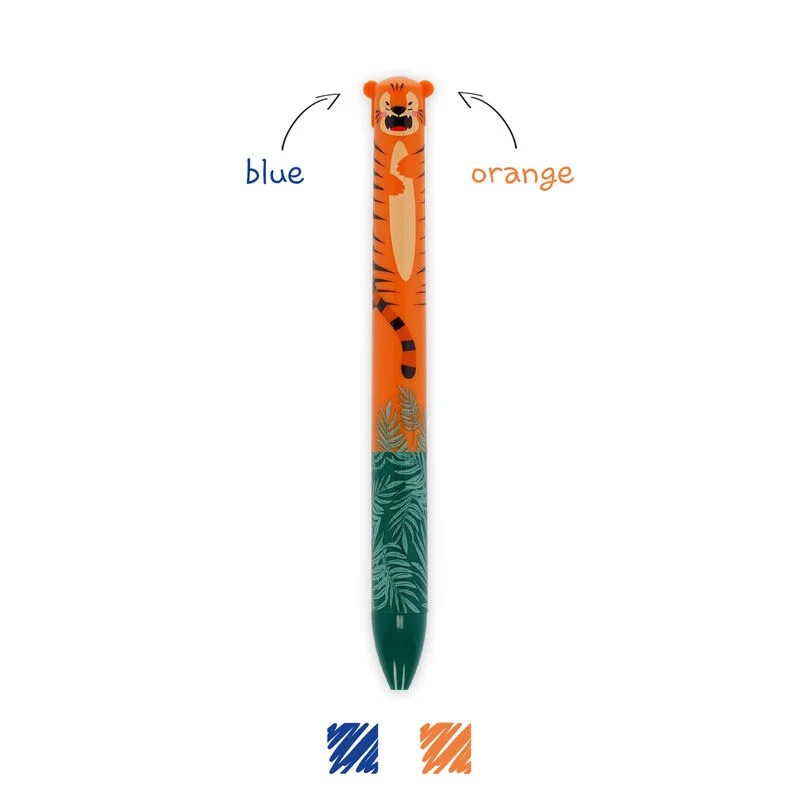 LEGAMI ΣΤΥΛΟ ΜΕ 2 ΜΥΤΕΣ BALLPOINT CLICK & CLACK TIGER